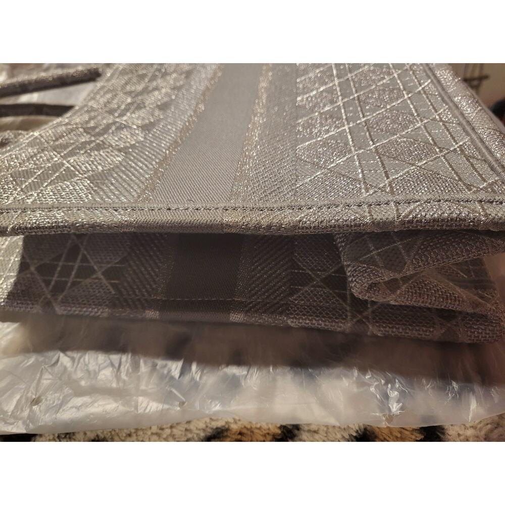Christian Dior Medium Cannage Embroidery Book Tote - Picture 8 of 10